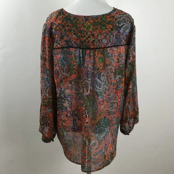 Anthropologie Edme & Esyllte Blouse 12 - Picture 6 of 10